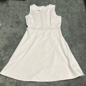 NWT Gap baby pink a-line knee/midi length dress